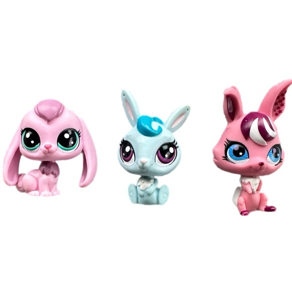 Littlest Pet Shop Bunny Pets Bundle - Picture 1 of 5